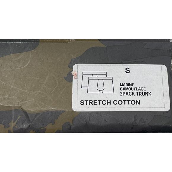 12-59 EMPORIO ARMANI Men's Boxer Brief Underwear 2-PACK Blue Small - Picture 11 of 12